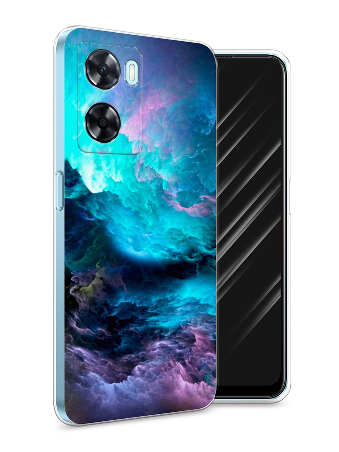 

Чехол Awog на OnePlus Nord N20 SE "Бирюзовое небо", Фиолетовый;черный, 153450-4