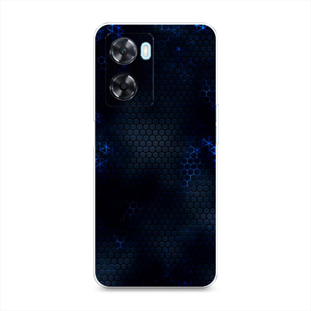 

Чехол Awog для OnePlus Nord N20 SE "Фон соты синие", 153450-3