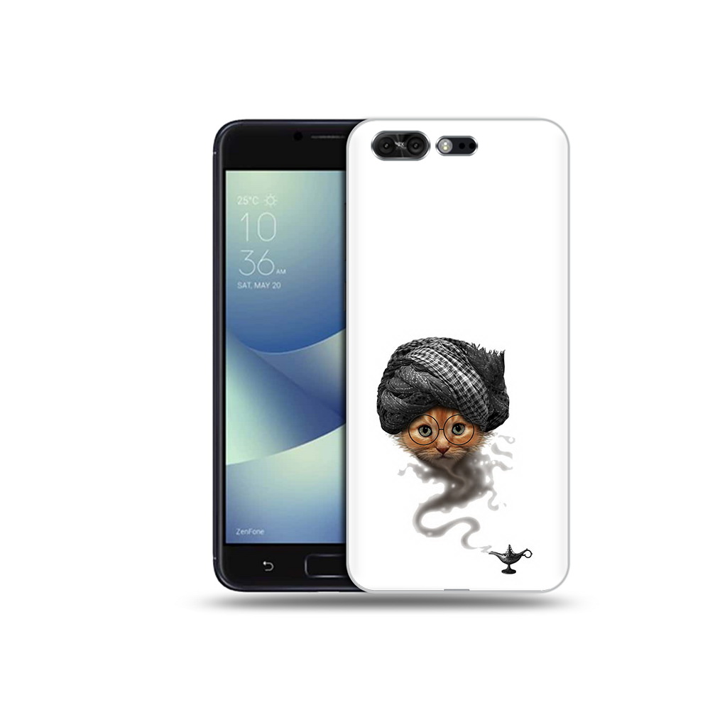 

Чехол MyPads Tocco для Asus ZenFone 4 Pro (ZS551KL) кот джин, Прозрачный, Tocco