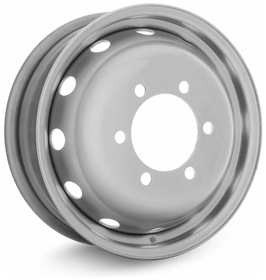 

Колесный диск ТЗСК Газель 5,5/R16 6*170 ET105 d130 Серебро усиленная 1200 кг, Серебристый