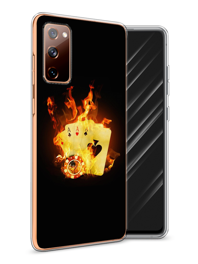 

Чехол Awog на Samsung Galaxy S20 FE / Самсунг S20 FE "Горящие карты", Разноцветный, 2101350-9