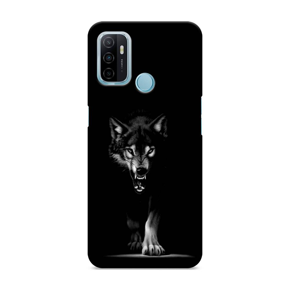 

Пластиковый чехол "Волк выходит из ночи" на Oppo A53, 254320-1