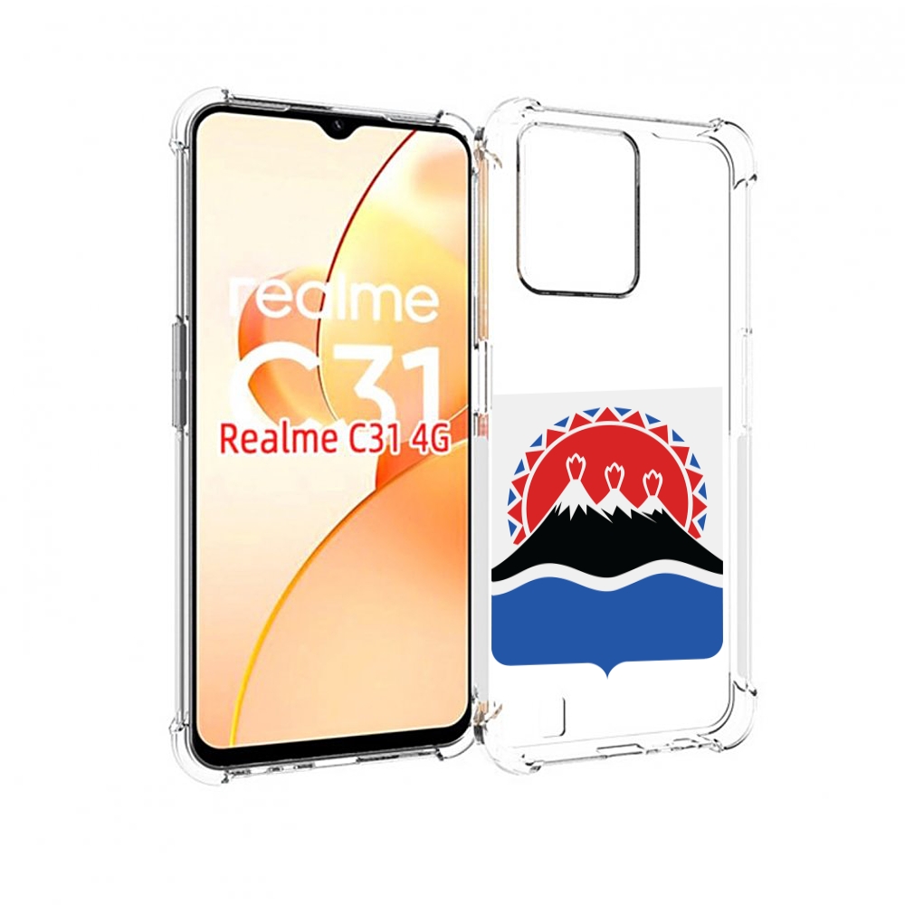 

Чехол MyPads герб-камчатскии-краи для OPPO Realme C31, Прозрачный, Tocco
