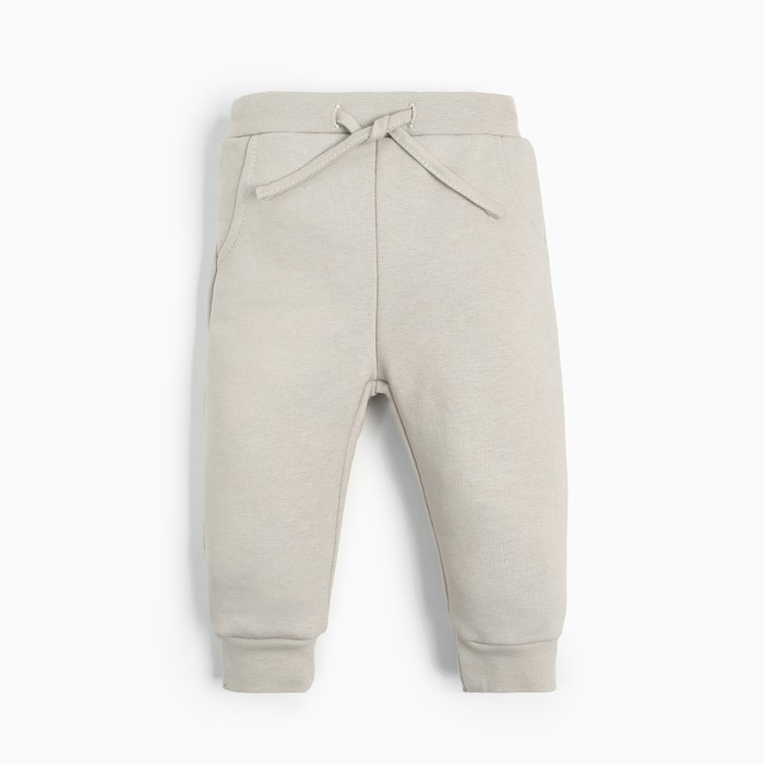 

Брюки Крошка Я Street style, рост 68-74 см, бежевый, Error 2042, Крошка Я: Street style