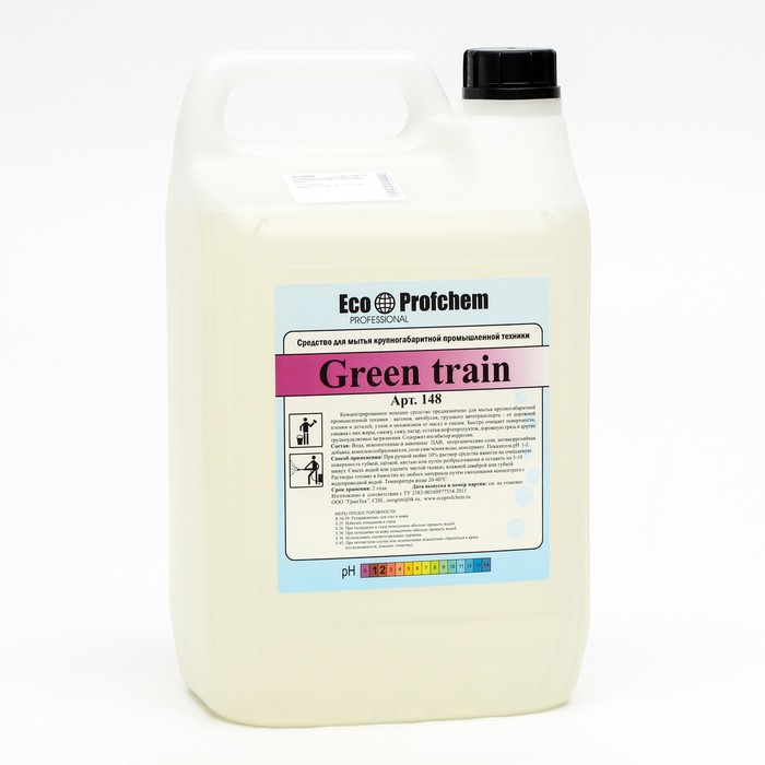 Средство для мытья крупногабаритной пром.техники Ecoprofchem Green train концентрир. 5 л