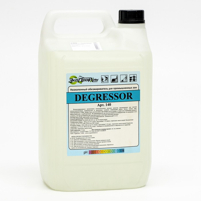 

Низкопенный обезжириватель для промышленных зон Degressor, концентрат 5 л