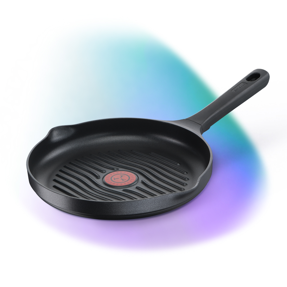 

Сковорода гриль круглая Tefal Pro Cook G6054075, 26 см, Черный, G6054075