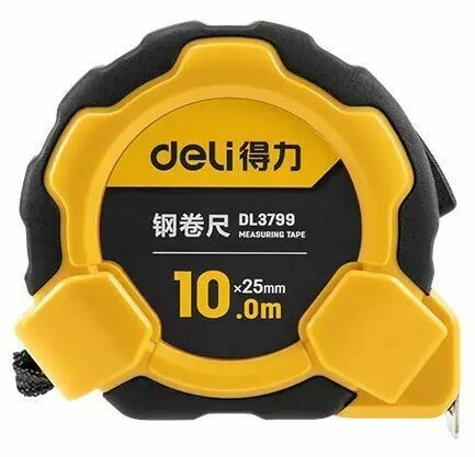 

Рулетка Deli Steel Tape Measure (10 м) DL3799