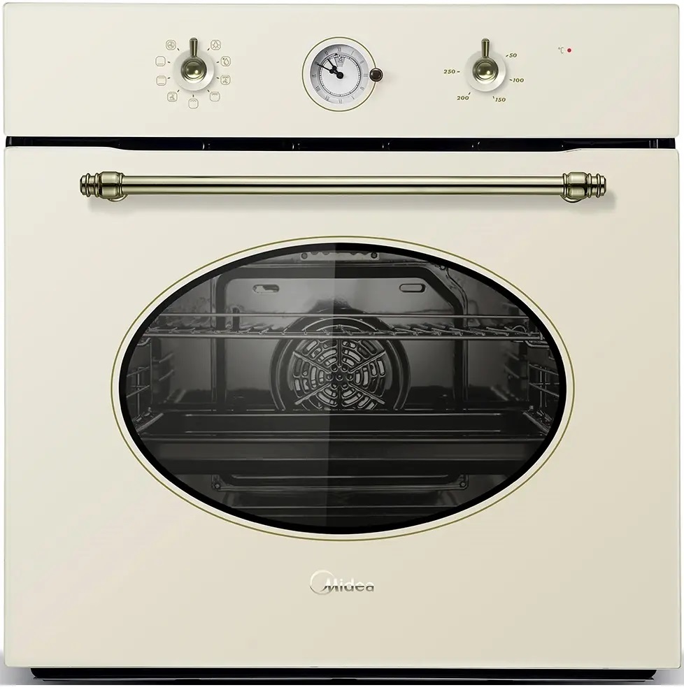 

Встраиваемый электрический духовой шкаф Midea MO 5810V RGI-B бежевый, MO 5810V RGI-B