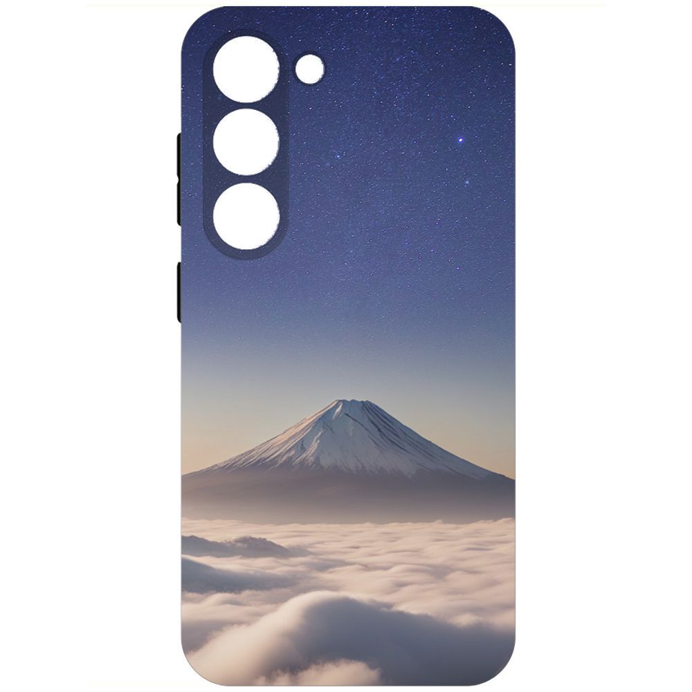 

Чехол-накладка Krutoff Soft Case Япония, Фудзияма для Samsung Galaxy S23 черный