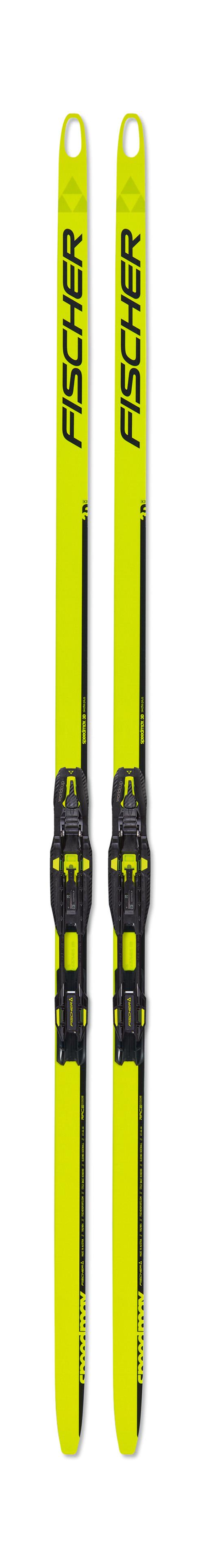 фото Беговые лыжи fischer 2021-22 speedmax 3d skate plus x-stiff ifp желтый (см:191)