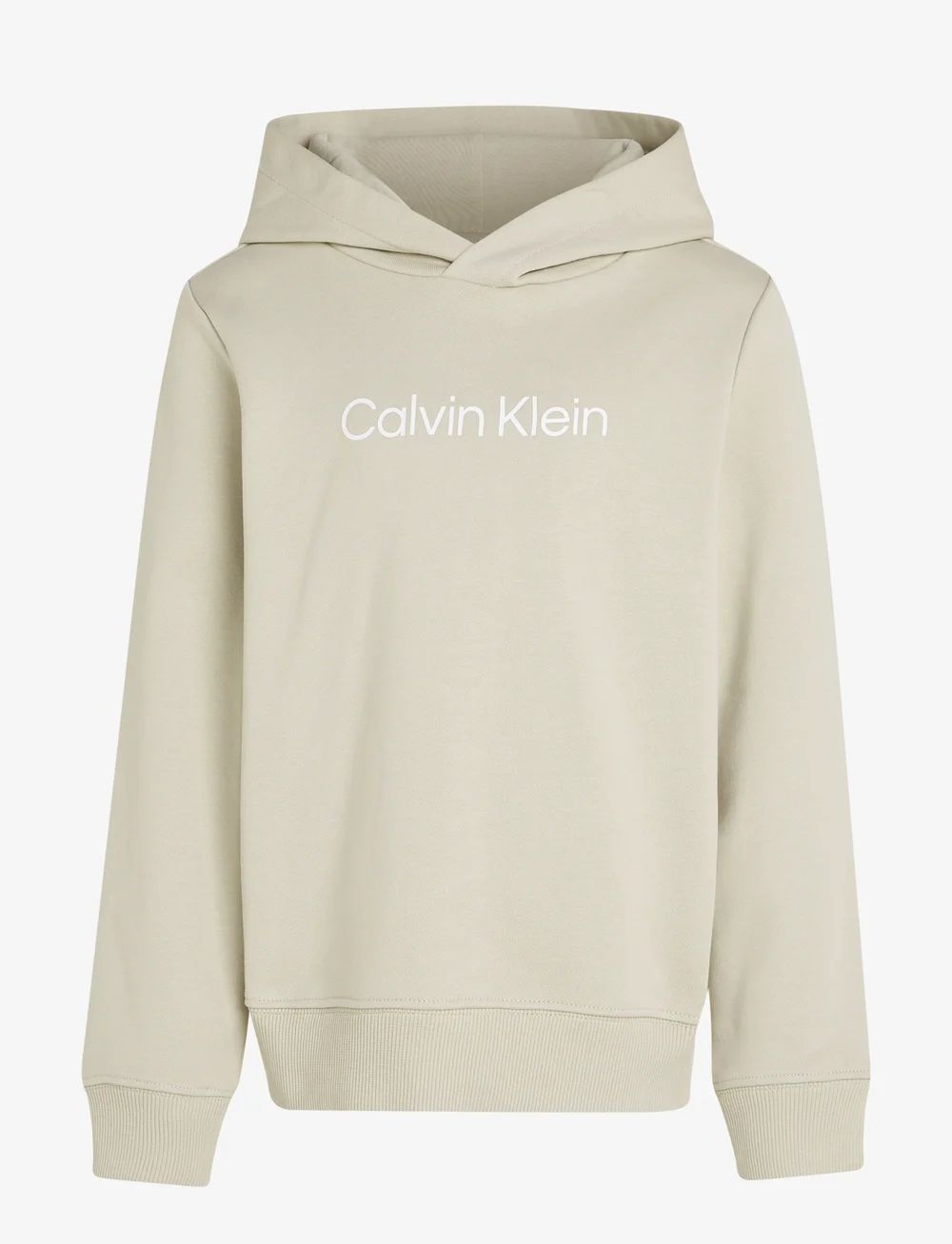 Худи Calvin Klein для мальчиков, бежево-серый, P6G, размер 166-170, IU0IU00679T, 1 шт.