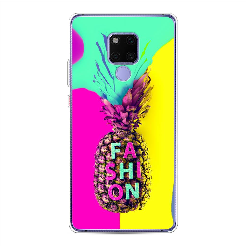 

Чехол Awog на Huawei Mate 20X "Кислотный ананас", Желтый;розовый;голубой, 66950-10