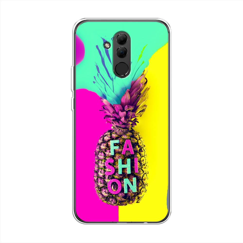 

Чехол Awog на Huawei Mate 20 Lite "Кислотный ананас", Желтый;розовый;голубой, 66650-10
