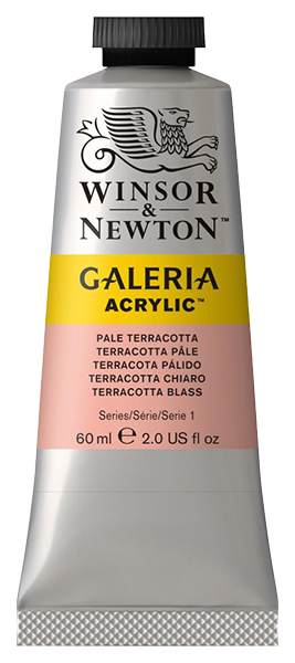 

Краска акриловая Winsor&Newton Galeria 60 мл бледный терракотовый, Коричневый