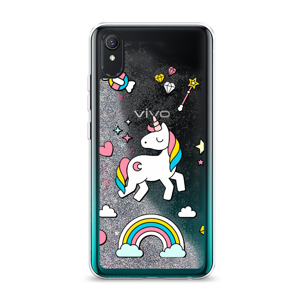 

Чехол Awog на Vivo Y91c/Y1s "Принцесса единорог", Разноцветный, 263291-1