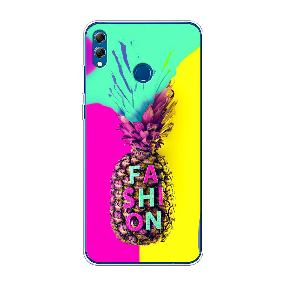

Чехол Awog на Honor 8X Max "Кислотный ананас", Желтый;розовый;голубой, 66550-10