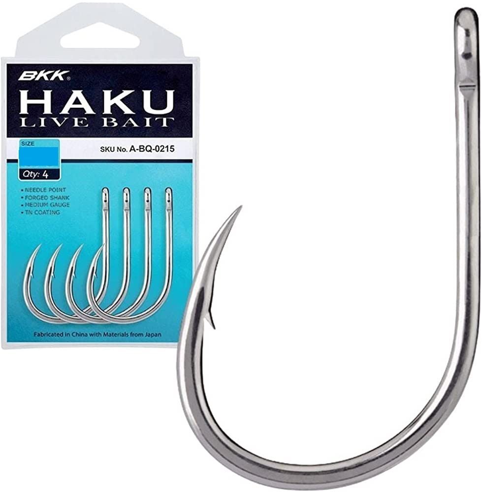 

Крючок BKK Haku Livebait #4/0 (5шт), A-BQ-0213