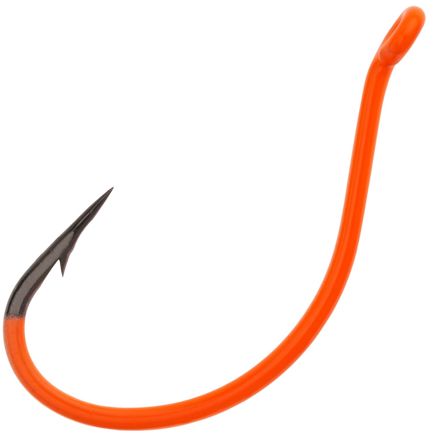 

Крючок BKK DSS-Worm UV (Orange) #2/0 (5шт), A-ES-8345