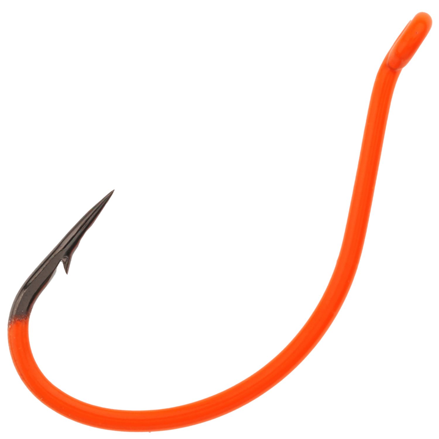 

Крючок BKK DSS-Worm UV (Orange) #2 (6шт), A-ES-8342