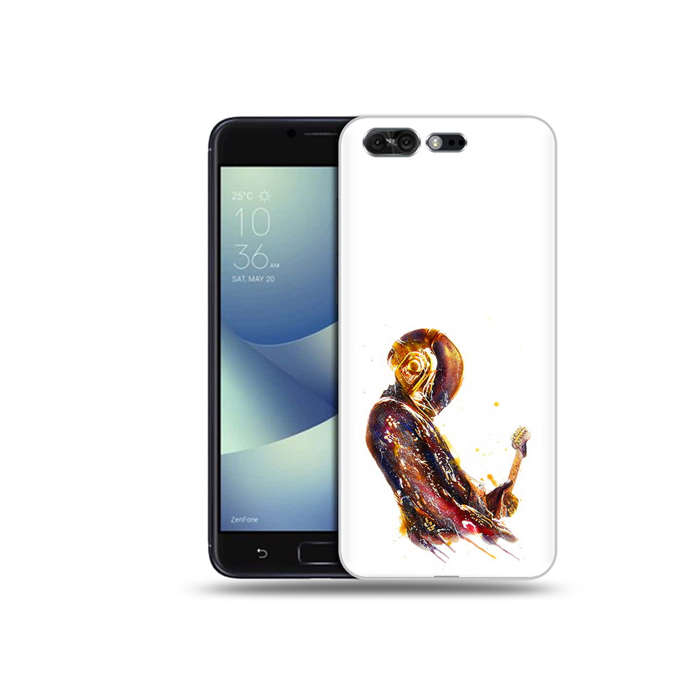 Чехол MyPads Tocco для Asus ZenFone 4 Pro (ZS551KL) космо-музыкант