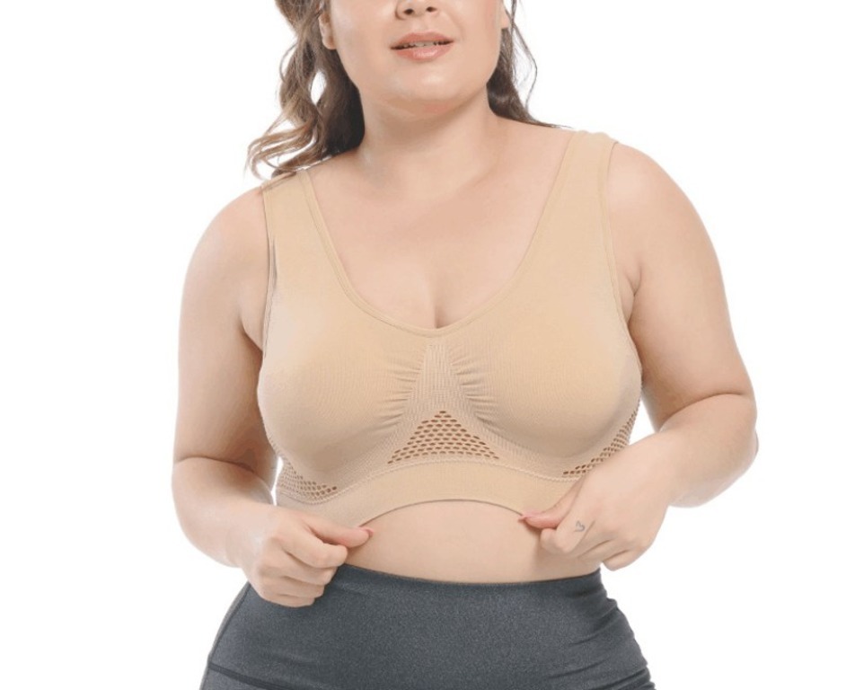 

Бюстгальтер женский NoBrent NKLsize5XLbege черный 5XL (EU), NKLsize5XLbege