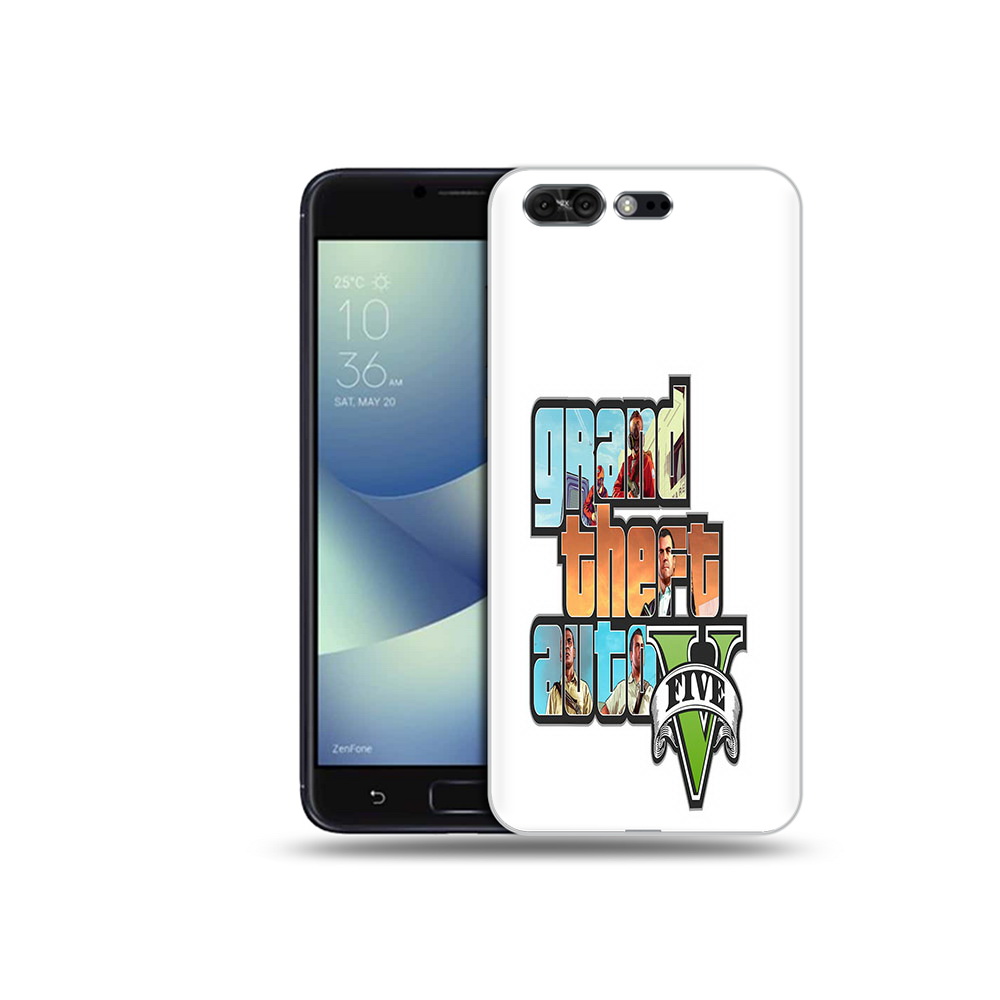 

Чехол MyPads Tocco для Asus ZenFone 4 Pro (ZS551KL) игра гта, Прозрачный, Tocco