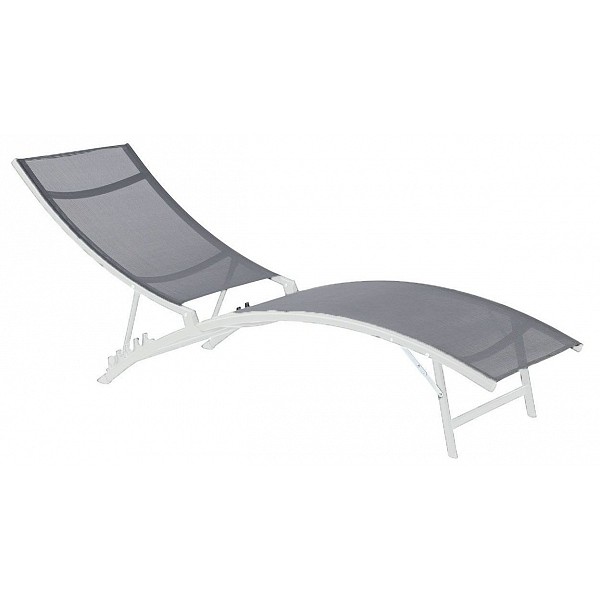 Лежак Локи белый GST_GS027