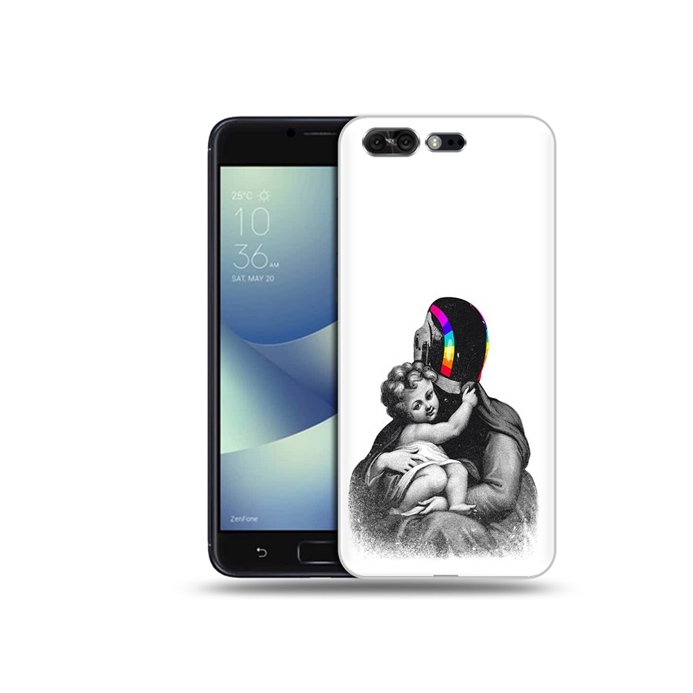 Чехол MyPads Tocco для Asus ZenFone 4 Pro (ZS551KL) защитник в шлеме