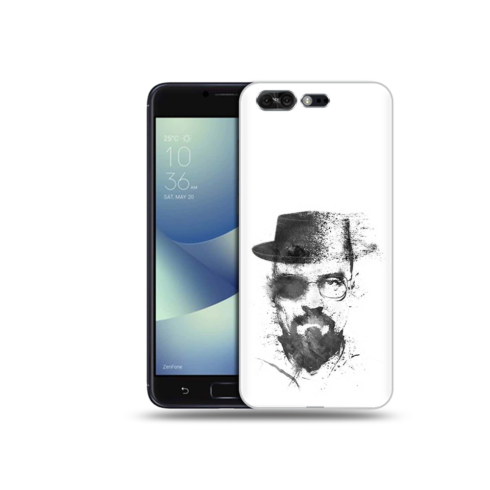 Чехол MyPads Tocco для Asus ZenFone 4 Pro (ZS551KL) загадочный человек
