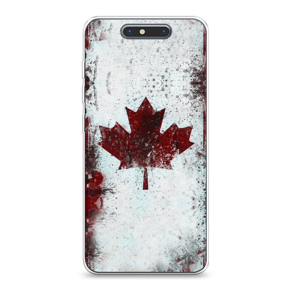 

Чехол Awog на ZTE Blade V8 / ЗТЕ Блэйд V8 "Канада", Разноцветный, 131250-5