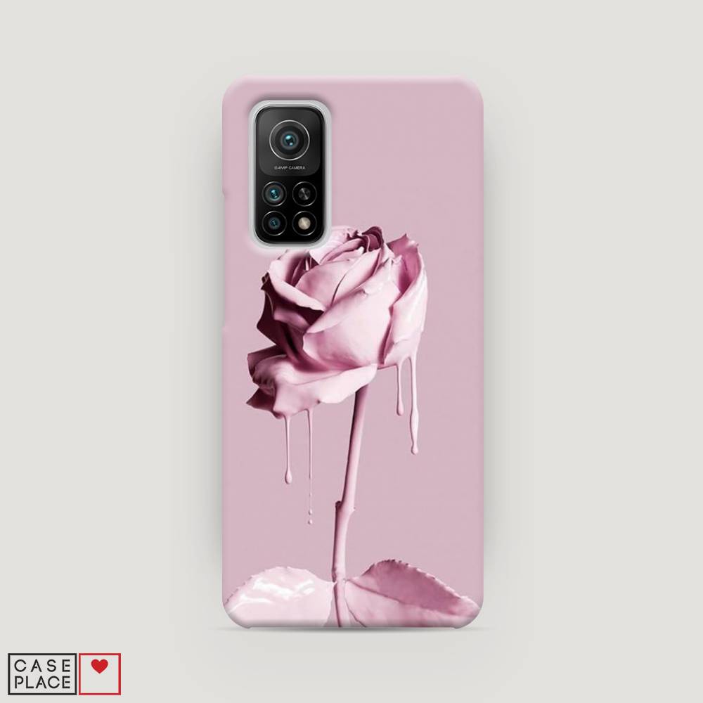 

Пластиковый чехол "Роза в краске" на Xiaomi Mi 10T, 39320-6
