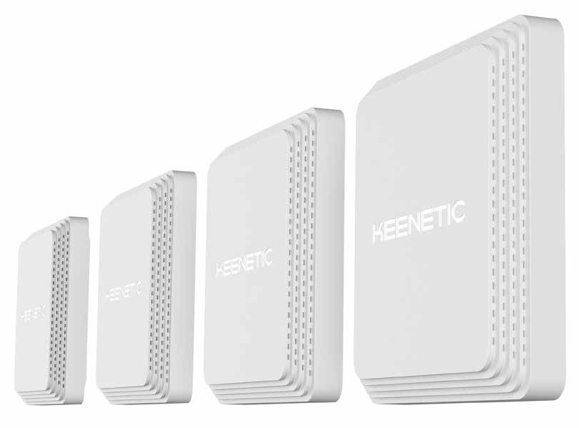 

Точка доступа Wi-Fi Keenetic Voyager Pro (4PACK KN-3510) White