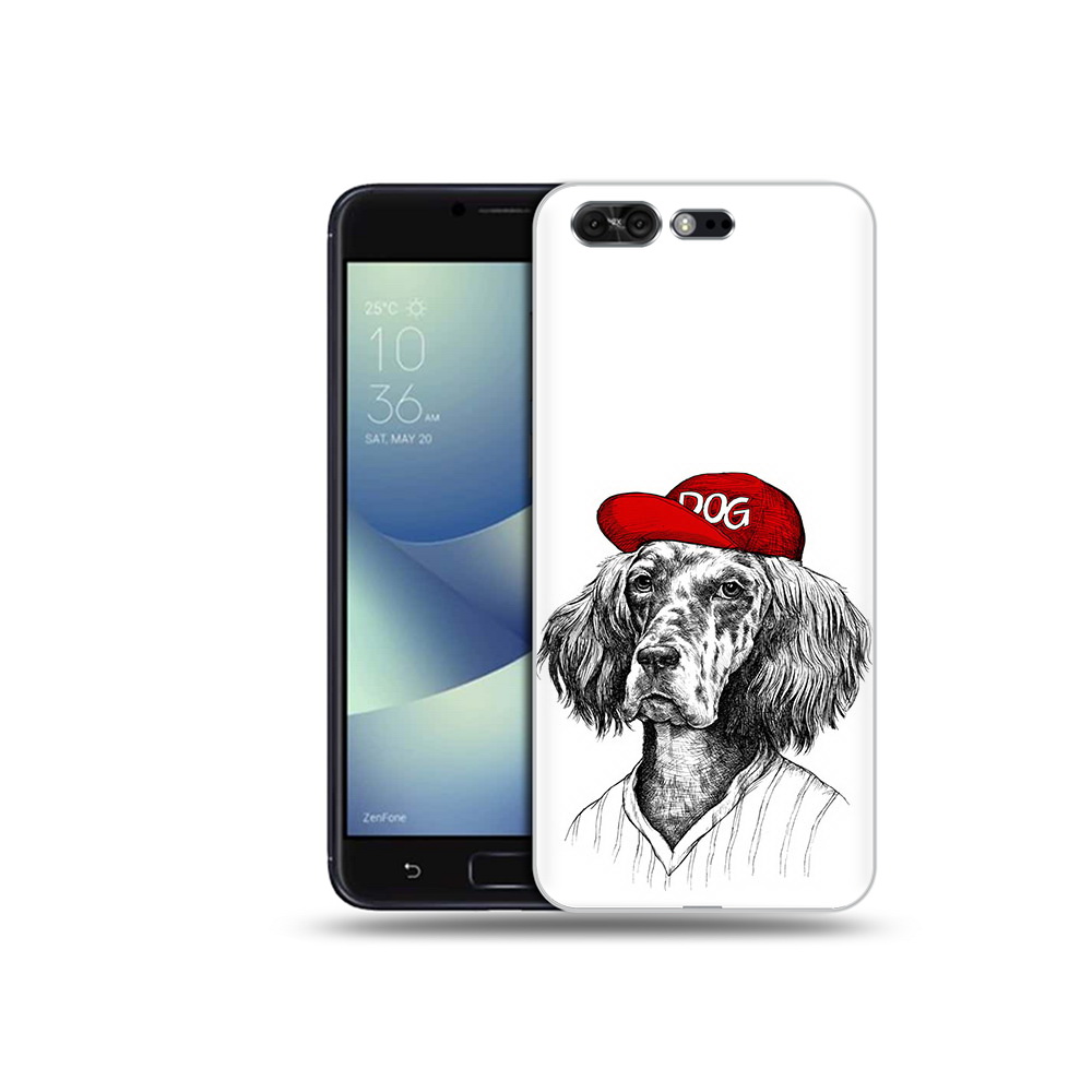 

Чехол MyPads Tocco для Asus ZenFone 4 Pro (ZS551KL) дог, Прозрачный, Tocco