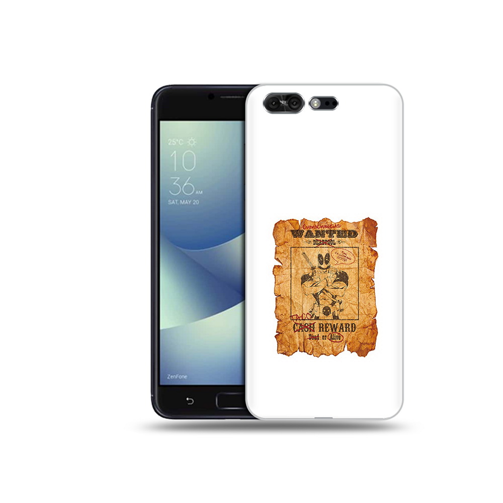 

Чехол MyPads Tocco для Asus ZenFone 4 Pro (ZS551KL) дедпул, Прозрачный, Tocco