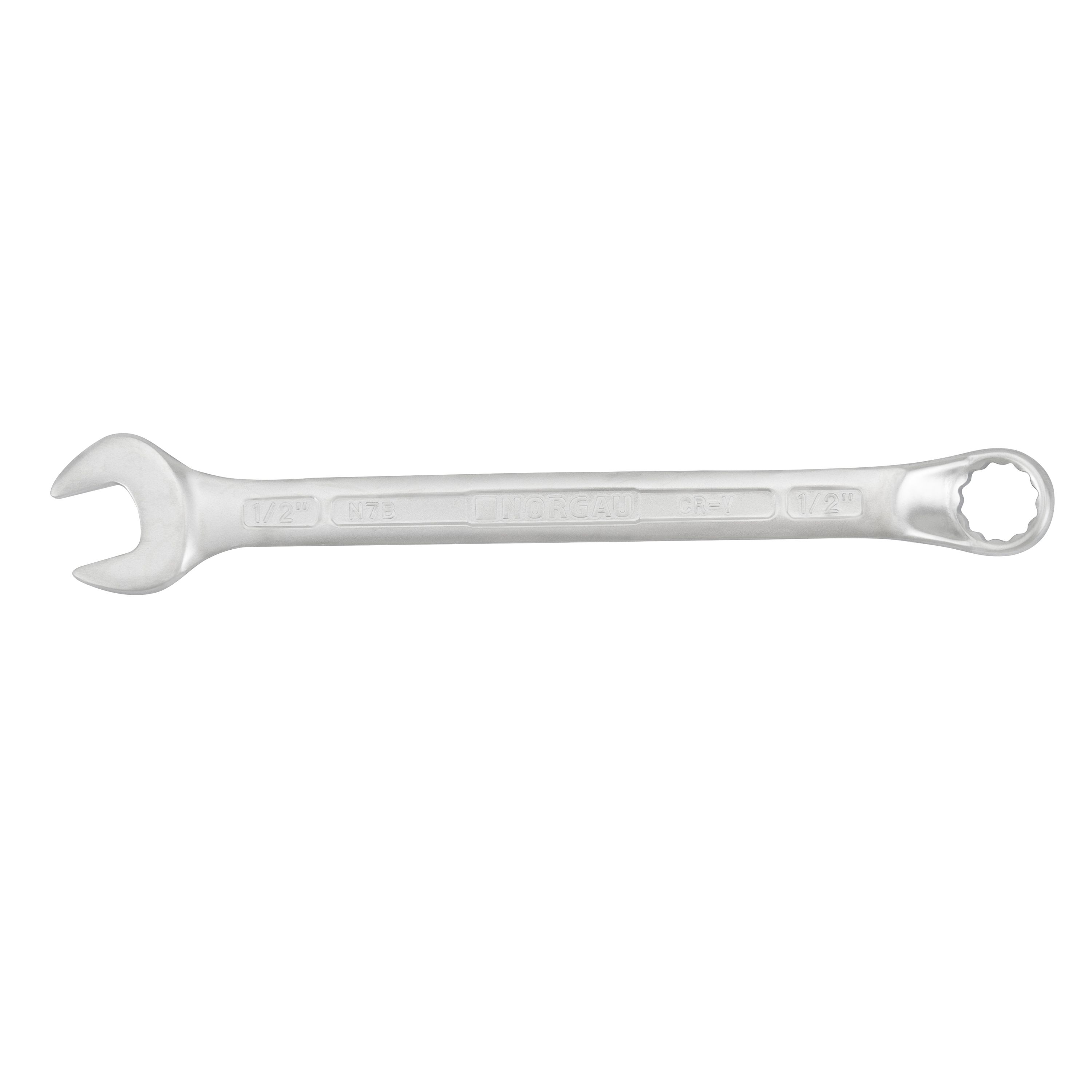 

Ключ комбинированный 1/2" NORGAU Industrial дюймовый изогнутый, 180 мм, SKE-169-234