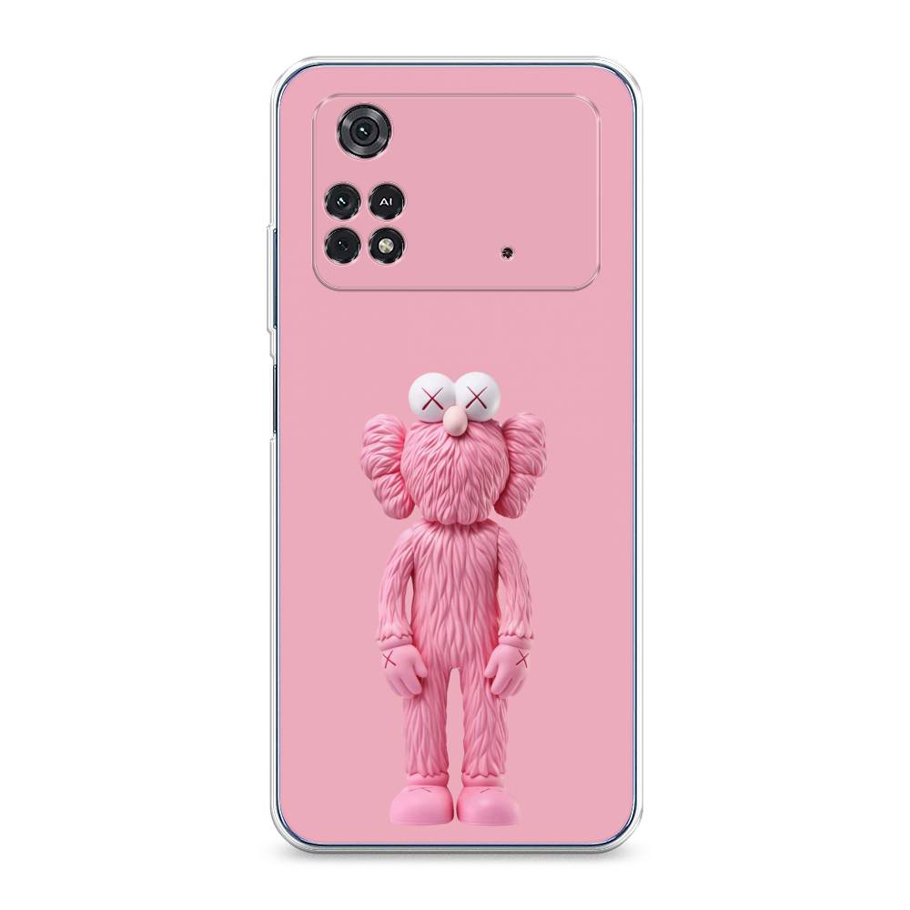 

Чехол для Xiaomi Poco M4 Pro 4G "KAWS pink doll", 313050-4