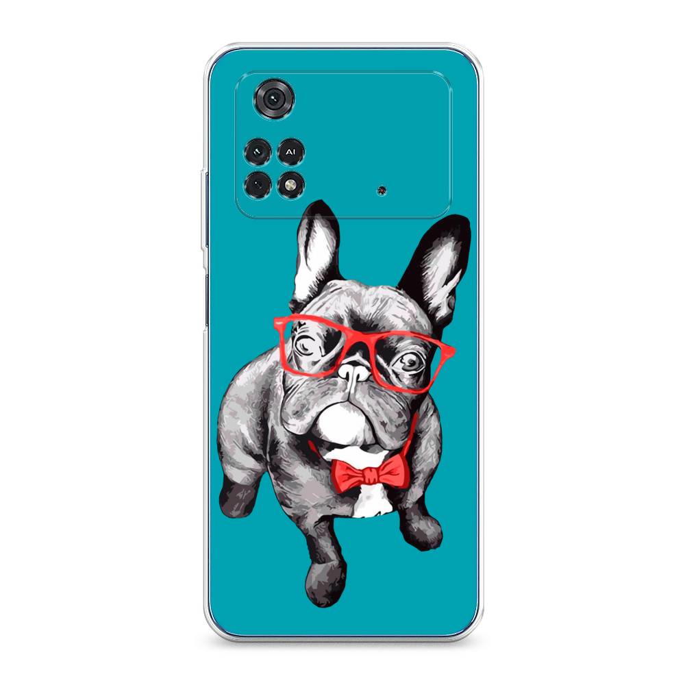 

Чехол для Xiaomi Poco M4 Pro 4G "Французский бульдог", 313050-1