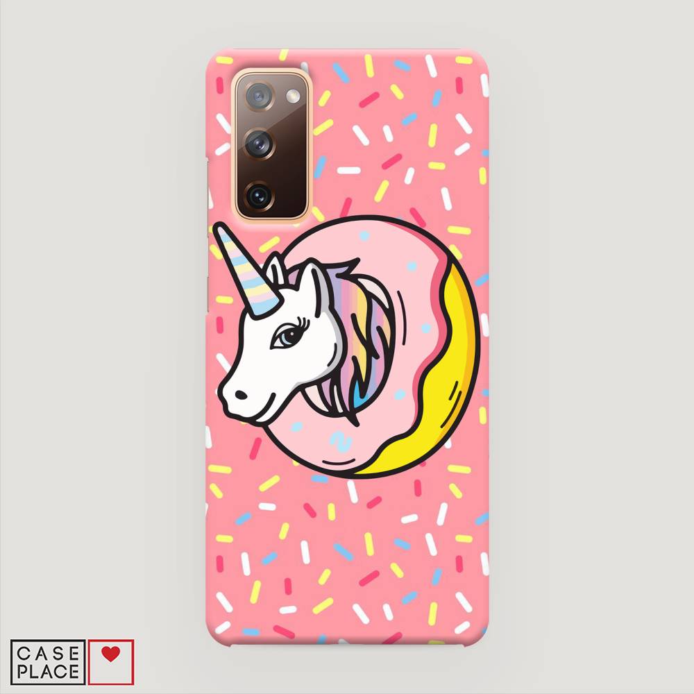

Пластиковый чехол "Единорог в пончике" на Samsung Galaxy S20 FE, 2101320-1