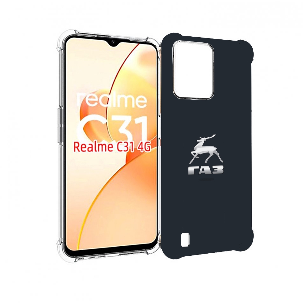 

Чехол MyPads газ-газель для OPPO Realme C31, Прозрачный, Tocco