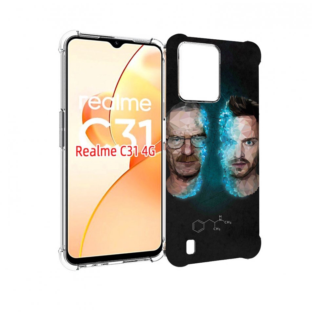 

Чехол MyPads во-все-тяжкие для OPPO Realme C31, Прозрачный, Tocco