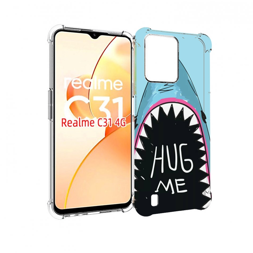 

Чехол MyPads внутри меня для OPPO Realme C31, Прозрачный, Tocco