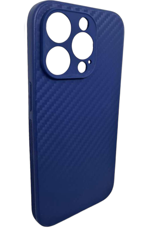 

Чехол-накладка Mariso CARBON для Apple iPhone 14 Pro Max синий (Синий)