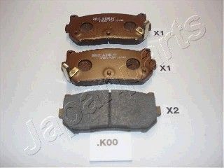 

Тормозные колодки Japanparts дисковые PPK00AF