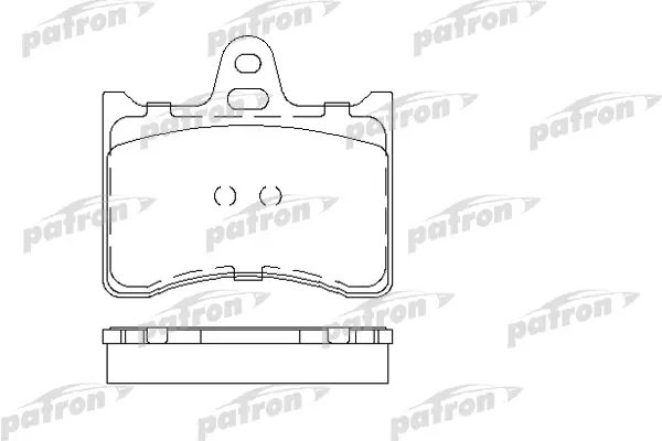 

Тормозные колодки PATRON дисковые PBP1070