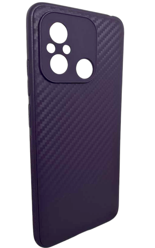 

Чехол-накладка Mariso CARBON для Xiaomi Redmi 12C фиолетовый (Фиолетовый)
