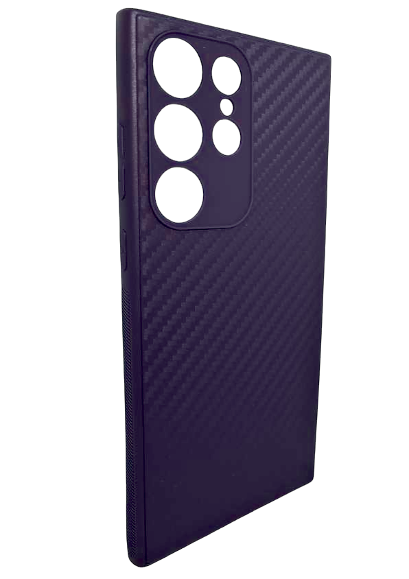 

Чехол-накладка Mariso CARBON для Samsung Galaxy S23 Ultra фиолетовый (Фиолетовый)