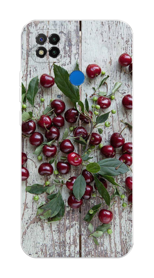 

Чехол на Xiaomi Redmi 9C "Вишня", Бордовый;зеленый;серый, 39050-1
