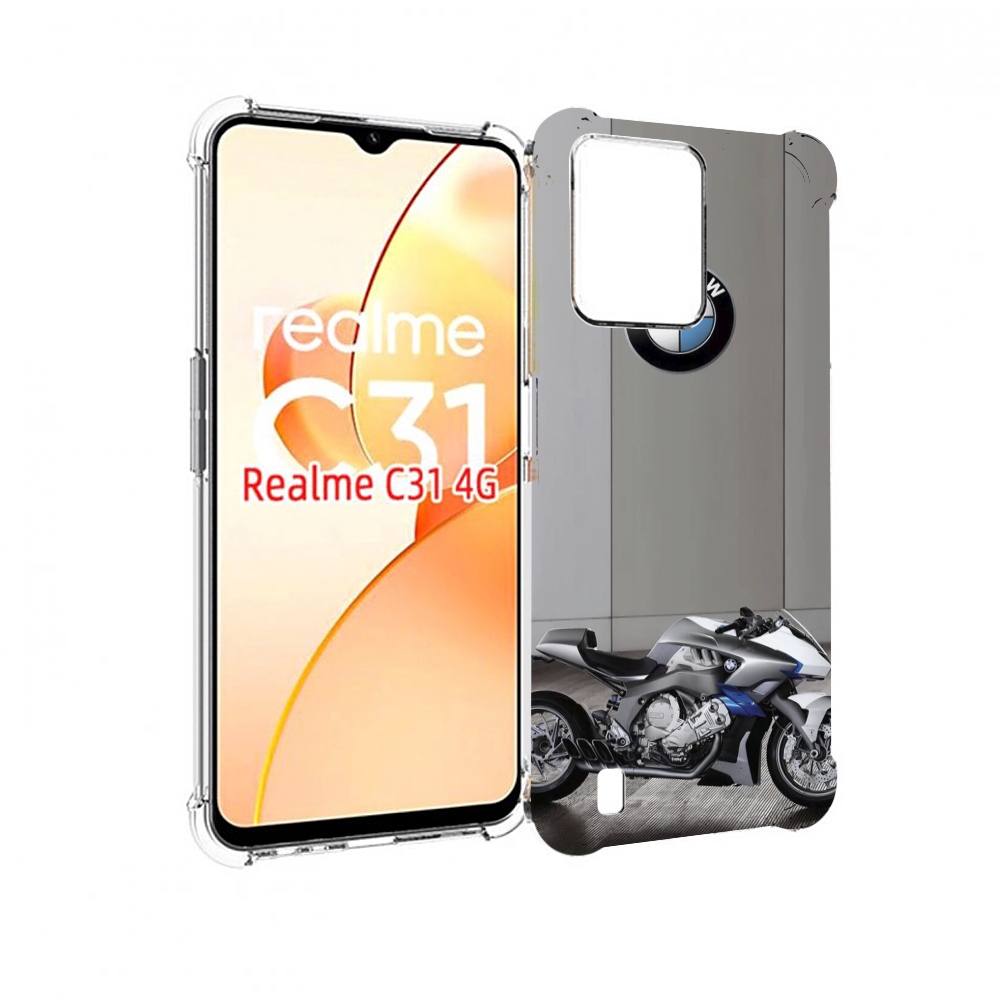 Чехол MyPads бмв мотоцикл для OPPO Realme C31