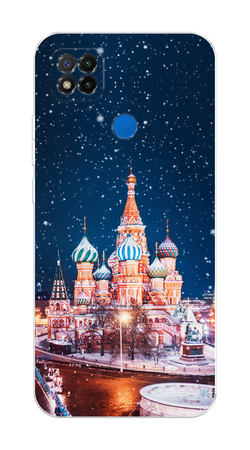 

Чехол на Xiaomi Redmi 9C "Москва 1", Коричневый;синий;белый, 39050-1